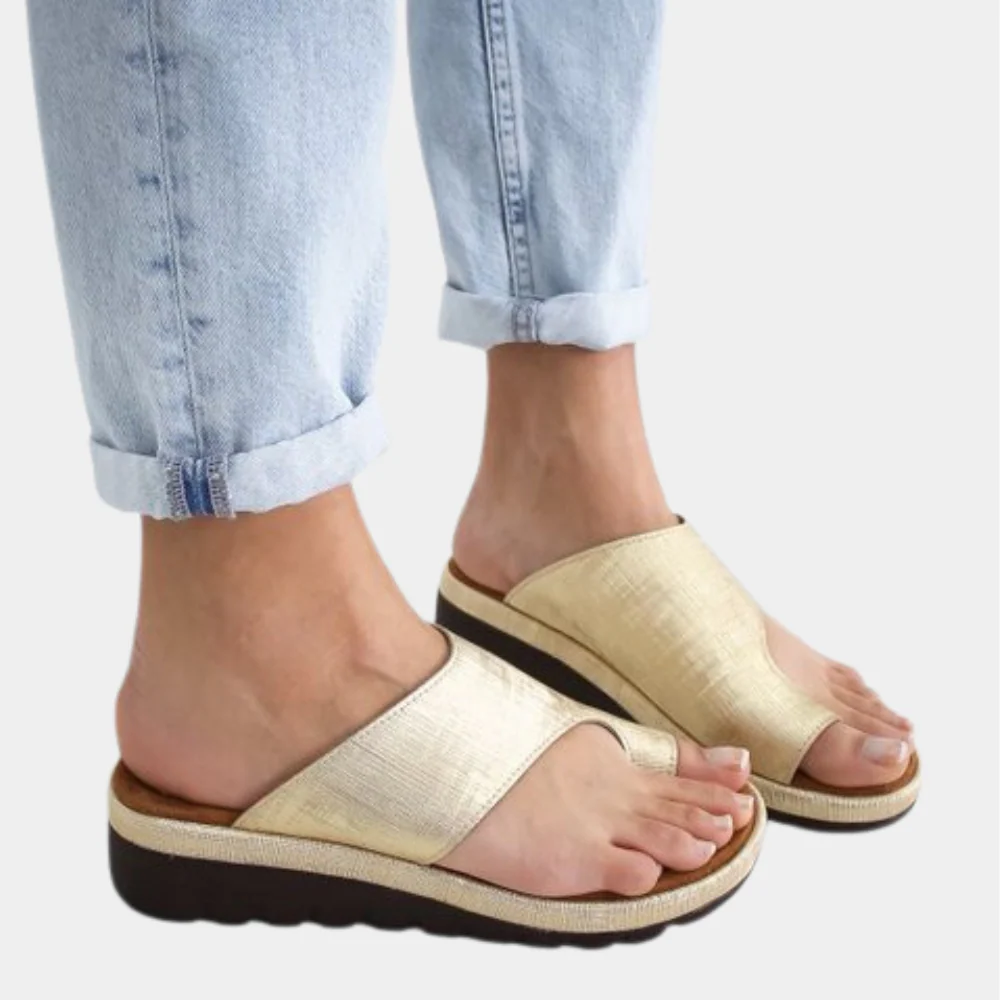 Open Toe Slide Sandals