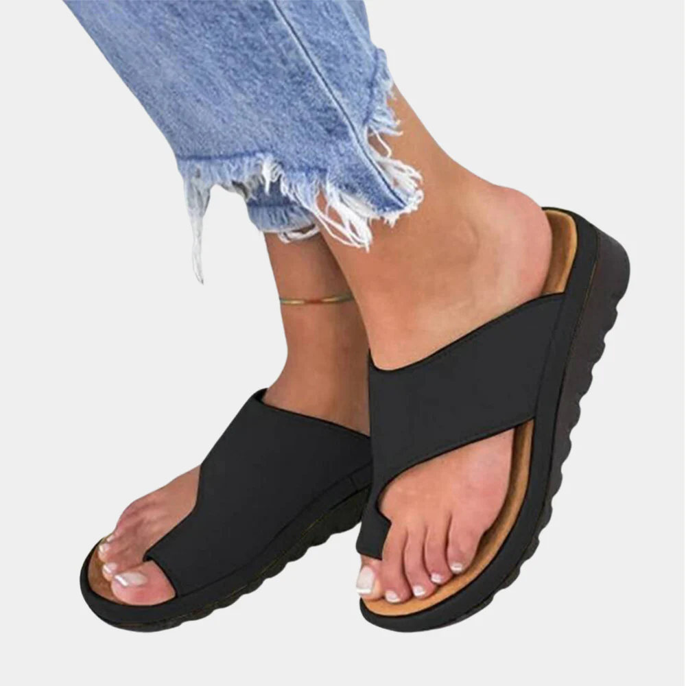Open Toe Slide Sandals