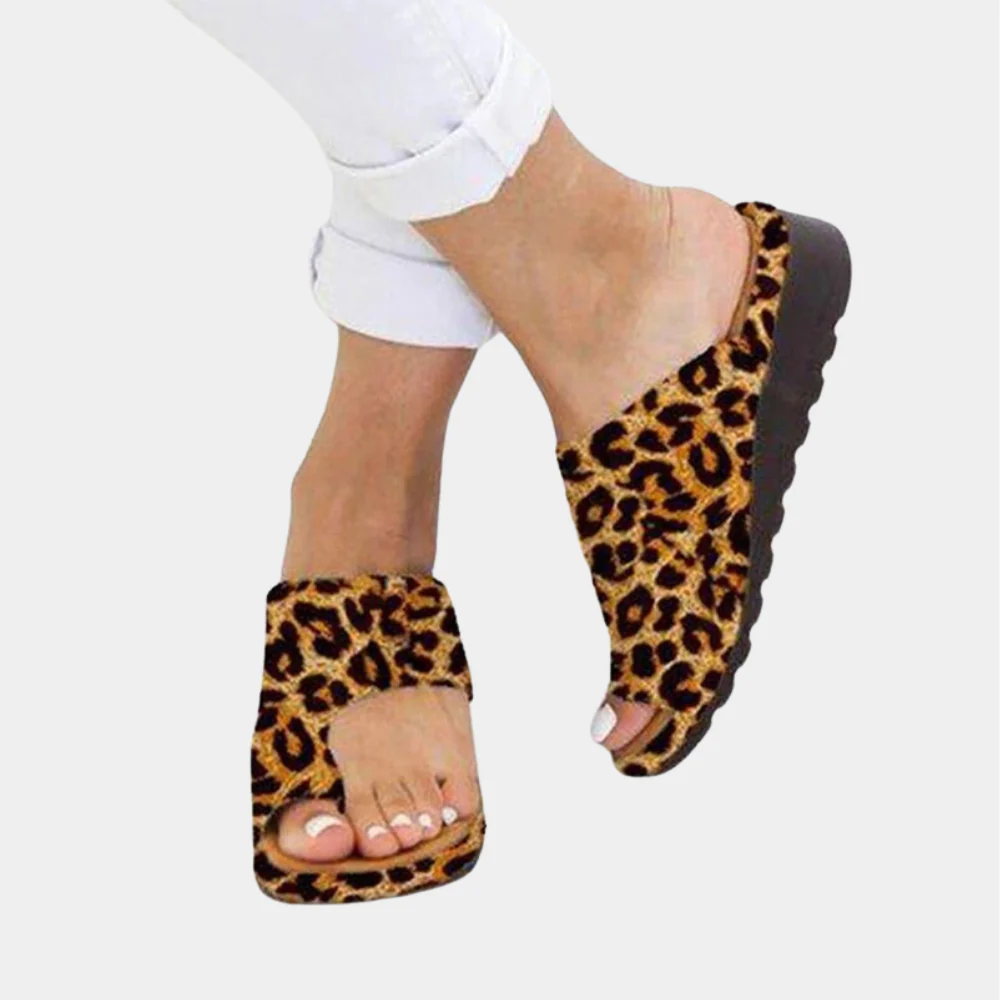 Open Toe Slide Sandals