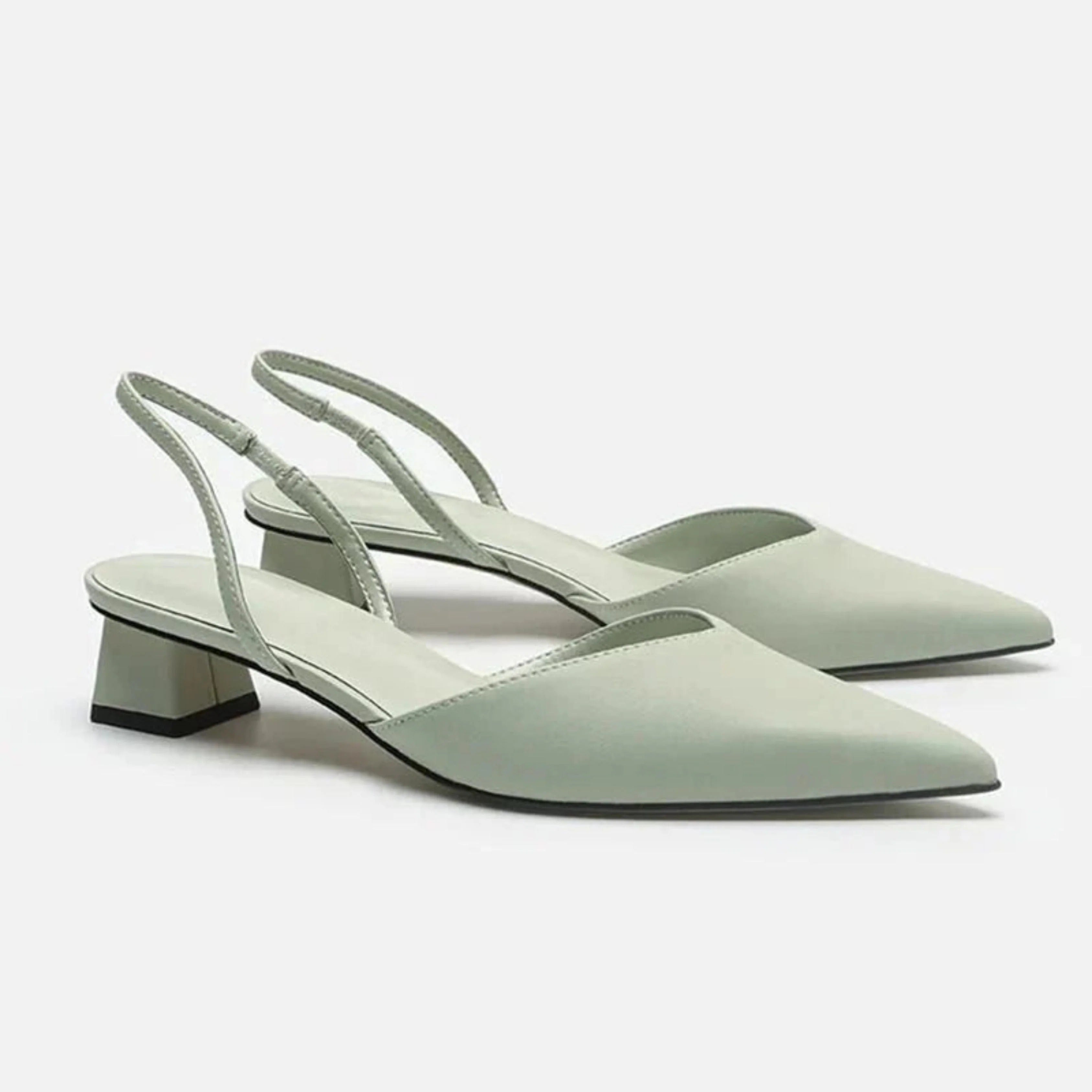 Pointed Slingback Heels