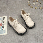 Classic Brown Lace-Up Shoes