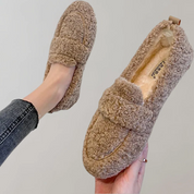 Textured Loafer Slippers