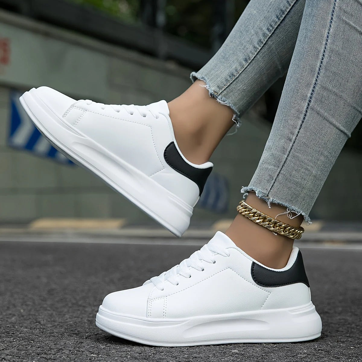 Minimalist Platform Sneakers