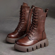 Chunky Platform Combat Boots