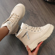 Lace-Up Ankle Boots