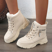 Lace-Up Ankle Boots