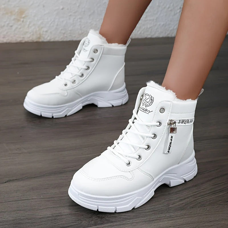 Lace-Up Ankle Boots