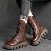 Chunky Platform Combat Boots