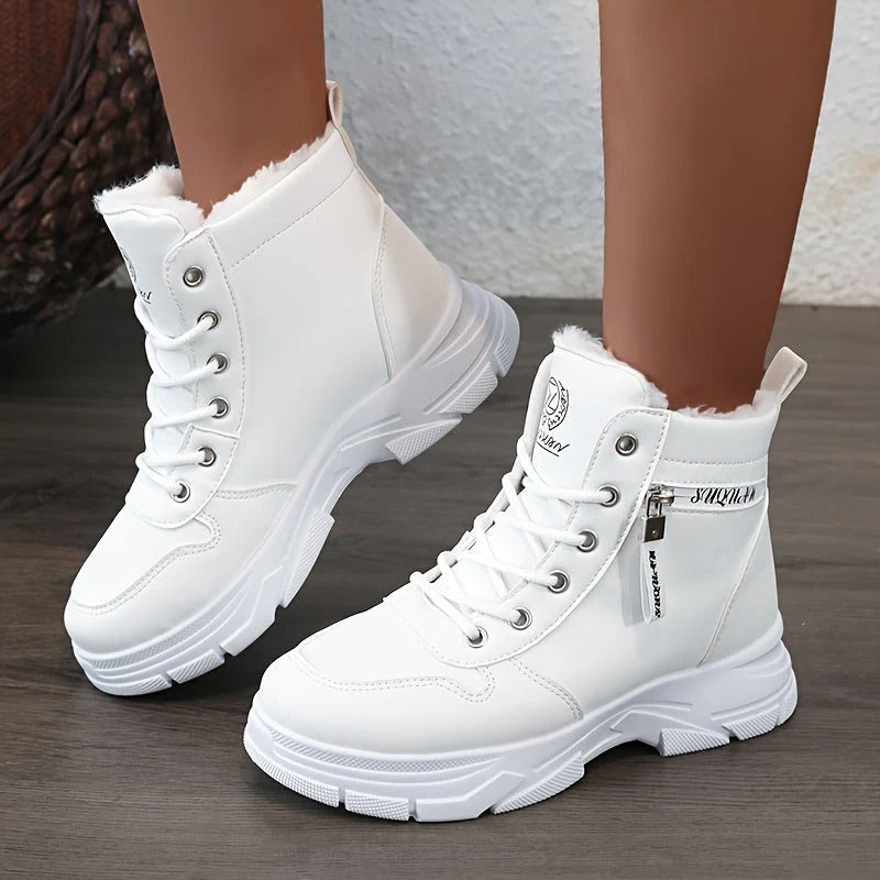 Lace-Up Ankle Boots