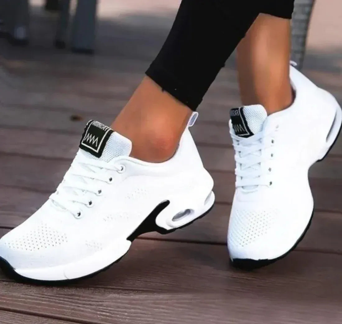 Mesh Lace-Up Sneakers